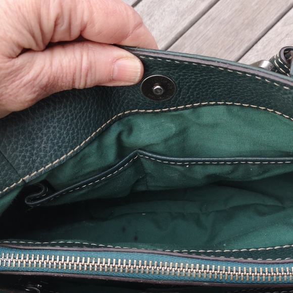 Rabeanco green leather bag - Picture 8 of 15